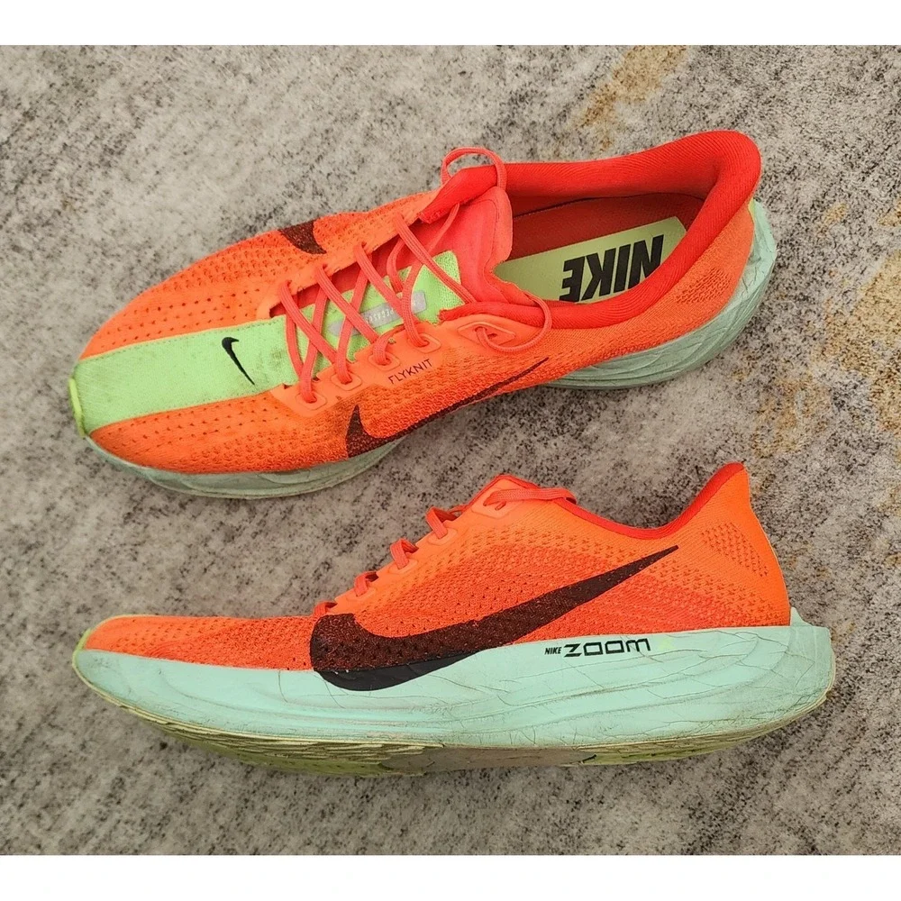 Nike Air Men's Zoom Pegasus Plus Bright Crimson Running Shoes FQ7262-600 Size 13